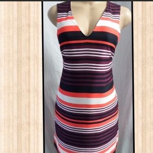 Ann Taylor multicolored shift dress size 4